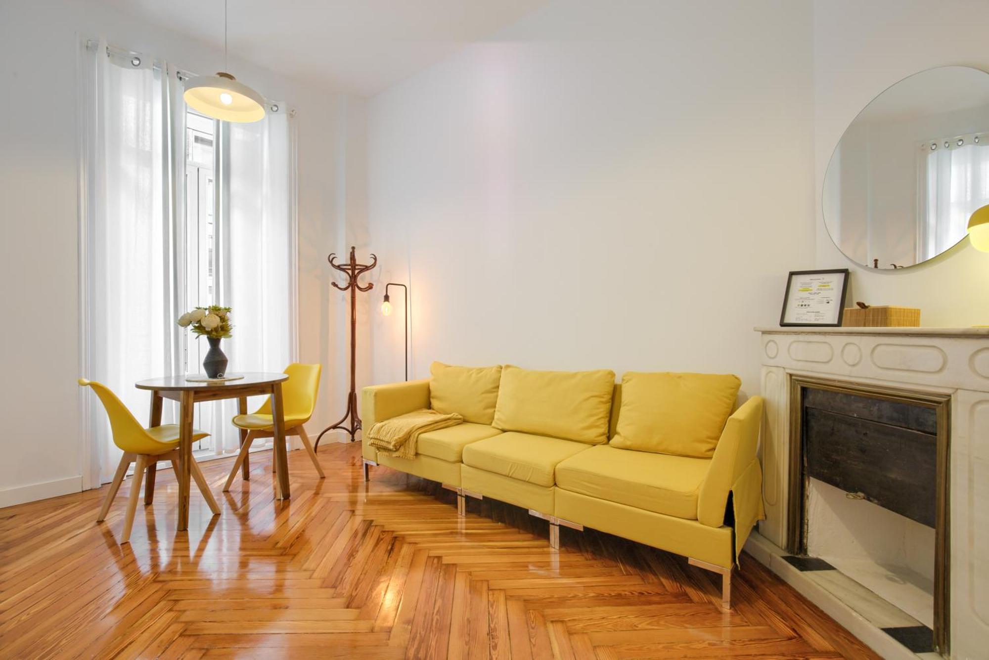 Apartamento Mezzanine Orange Madrid Habitación foto