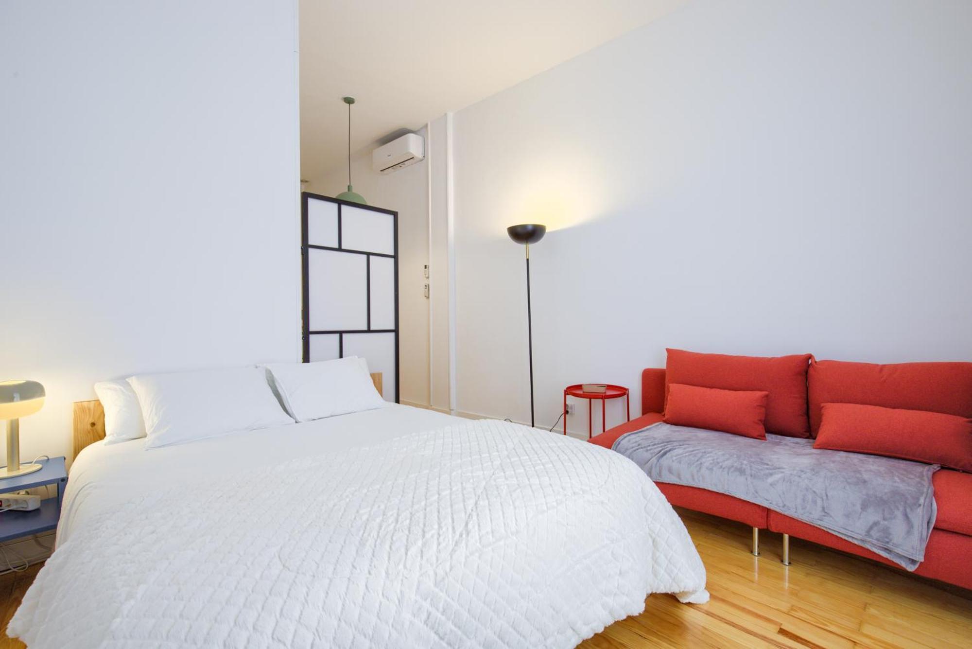 Apartamento Mezzanine Orange Madrid Habitación foto
