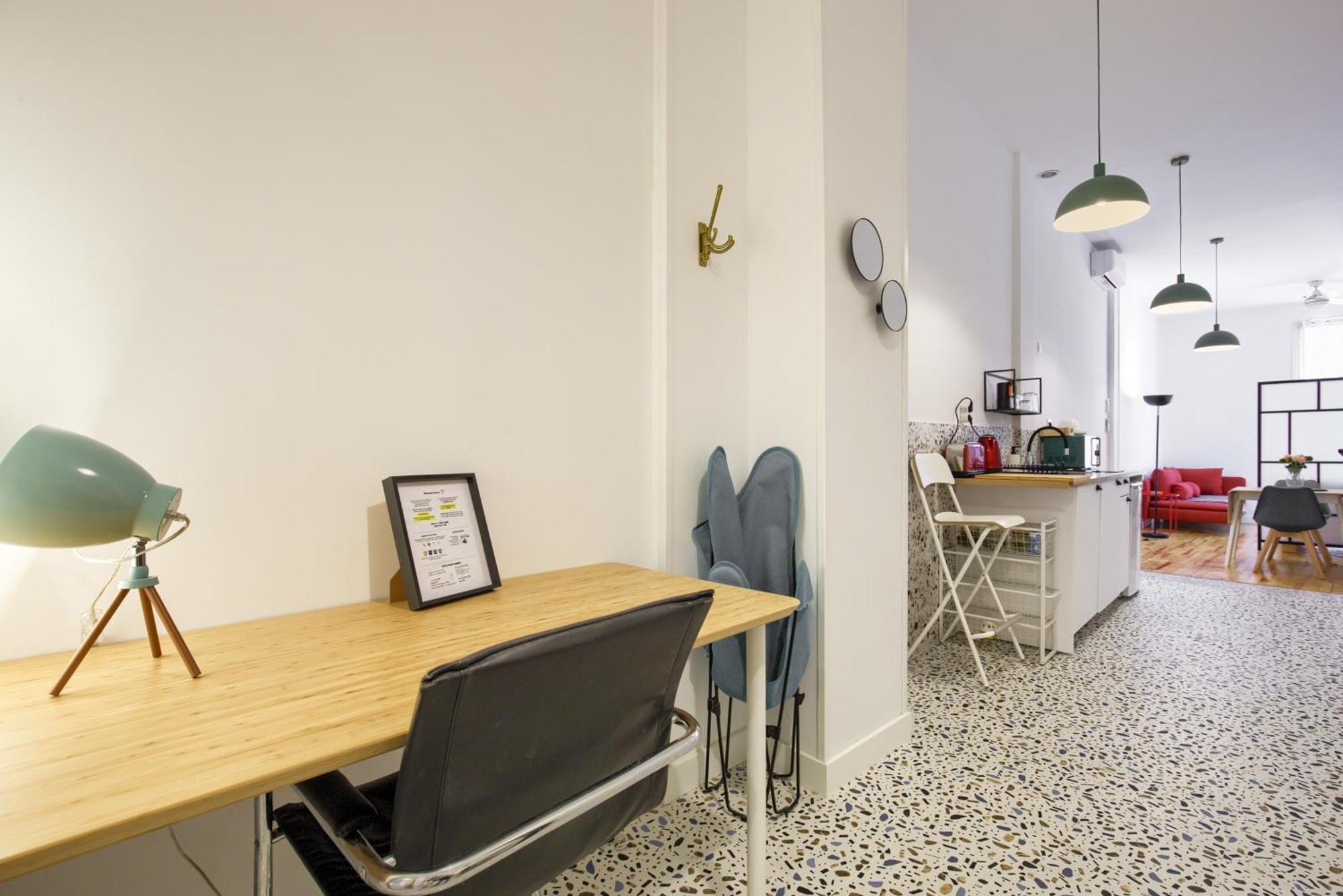 Apartamento Mezzanine Orange Madrid Habitación foto