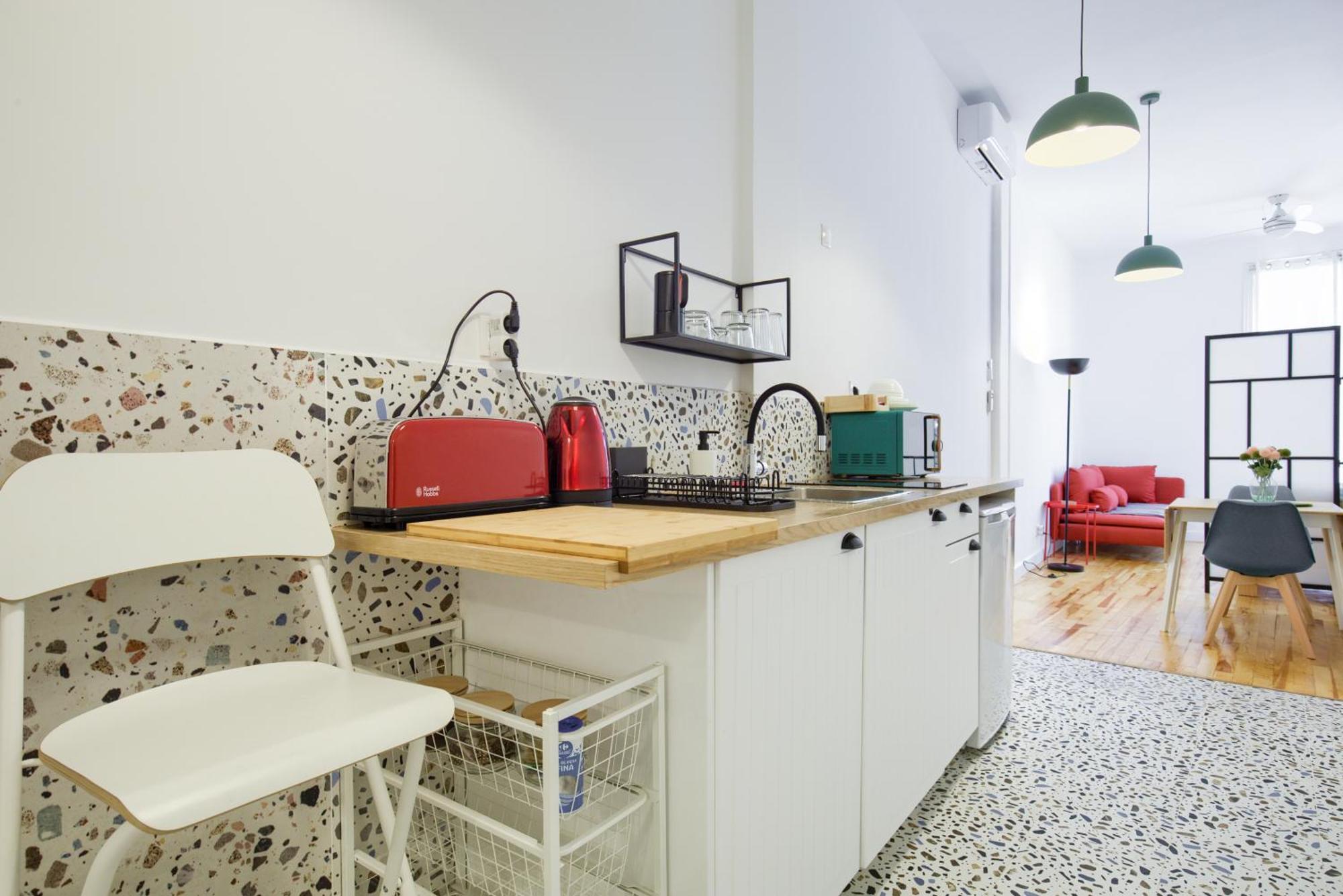 Apartamento Mezzanine Orange Madrid Habitación foto